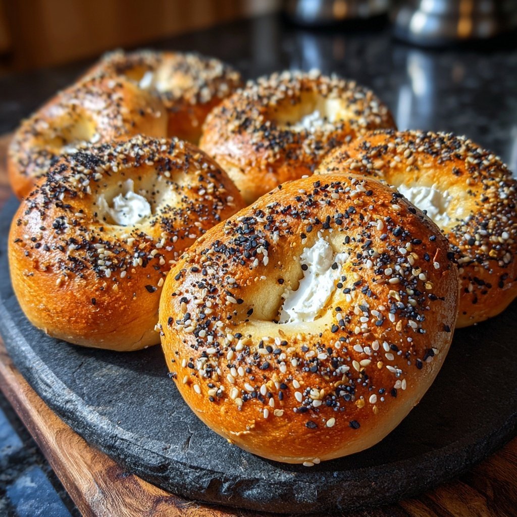 Soft Oven Baked Bagels