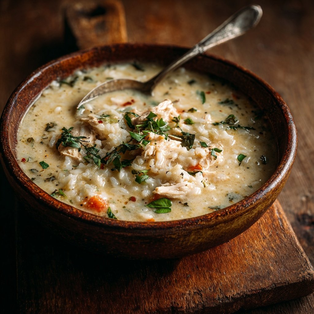 Chicken And Rice Comfort Soup