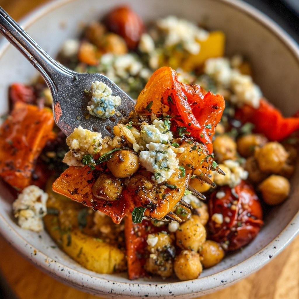 Healthy Dinner Mediterranean Veggie Bowl