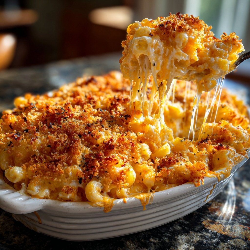 Comfort Food Baked Mac And Cheese